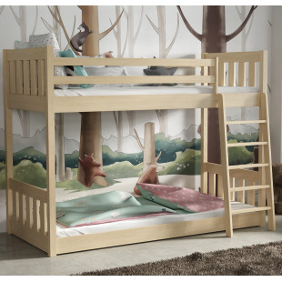 SIDONIE - Lit superposé au sol