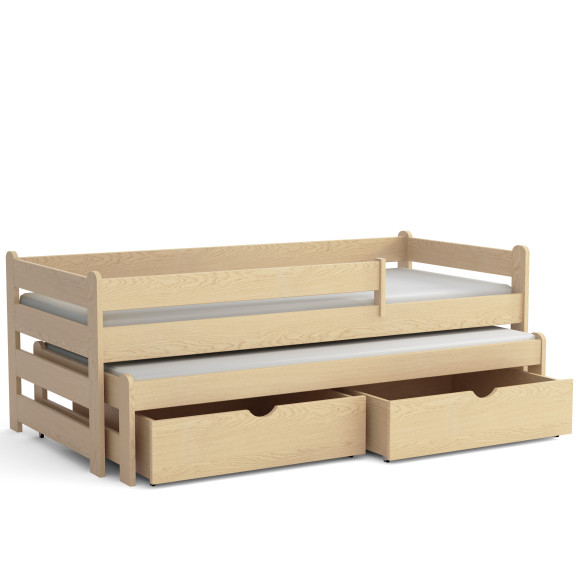 ALEXIA - Lit gigogne deux couchages