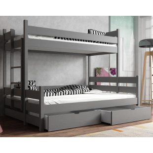 ALBI - Lit superposé trois couchages