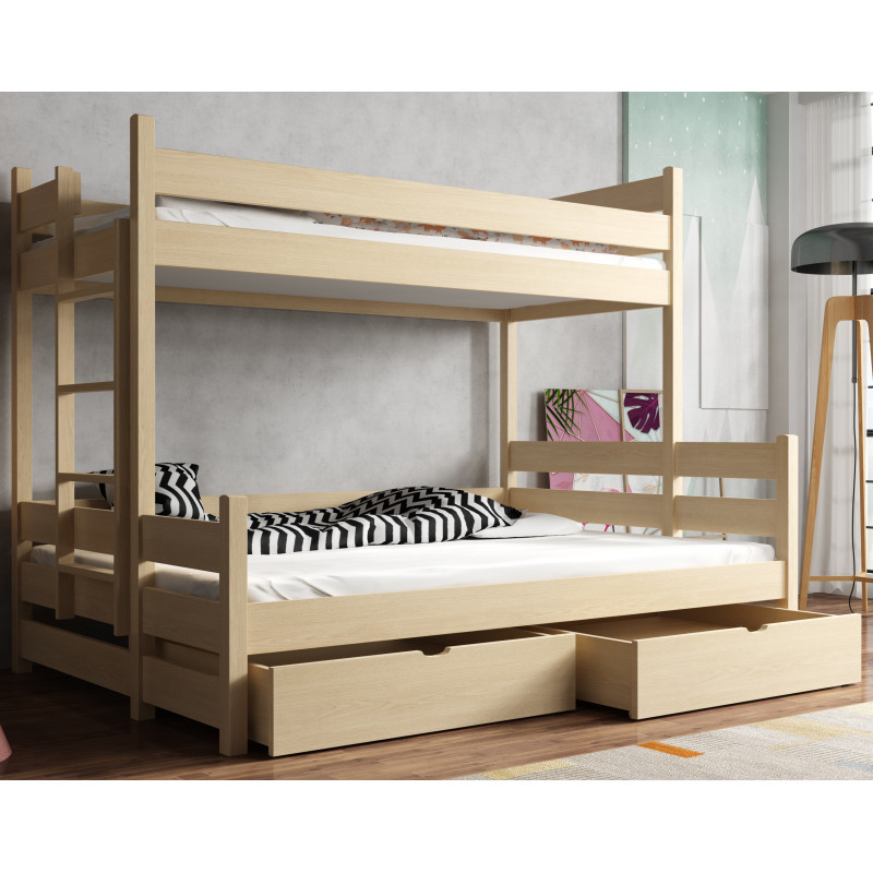 ALBI - Lit superposé trois couchages