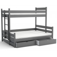 ALBI - Lit superposé trois couchages