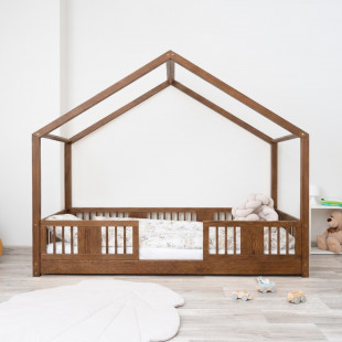 LUNE Cabane - Lit pour chambre enfant avec lit gigogne en option