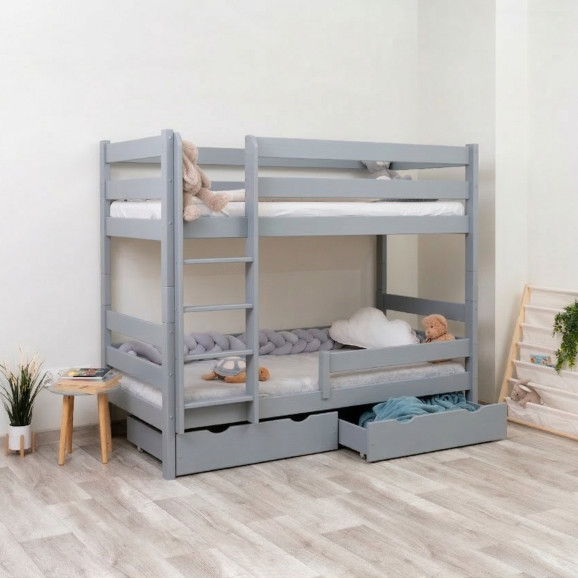 Lit superposé GAGA 2 pour enfants - 6 tailles, 3 couleurs