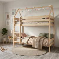 Domek Lit superposé en pin