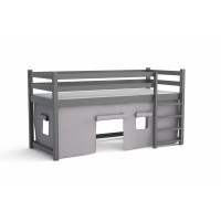 JACK - lit mezzanine avec rideau