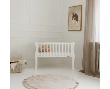 Noble Crib - Mini lit 40x90 - Blanc