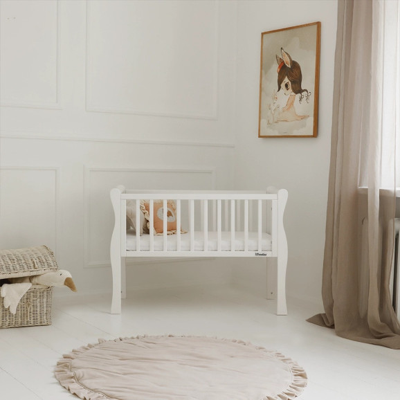 Noble Crib - Mini lit 40x90 - Blanc