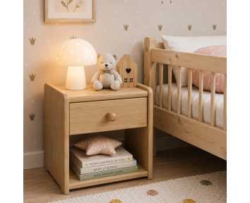 Table de nuit pour chambre enfant - 2 couleurs
