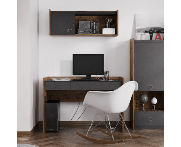 FARGO - Bureau pour adolescent style industriel