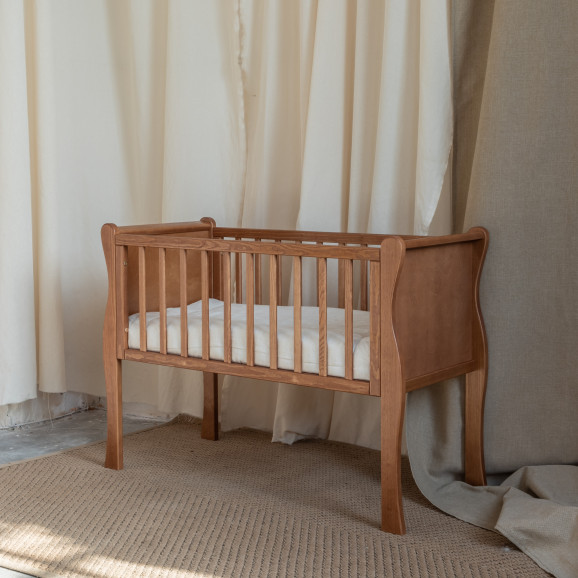 Berceau Crib - Noyer - 40x90, stella, mini lit pour bébé