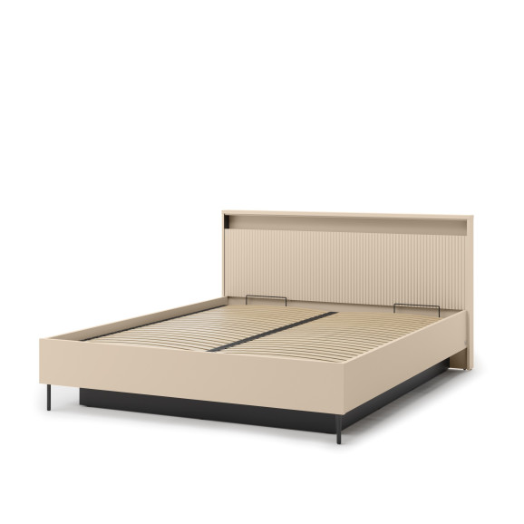 TALYA - lit en trois dimensions pour chambre adulte