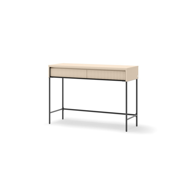TALYA - Coiffeuse beige pour chambre adulte