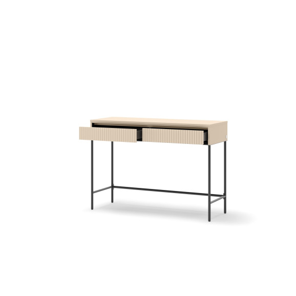 TALYA - Coiffeuse beige pour chambre adulte