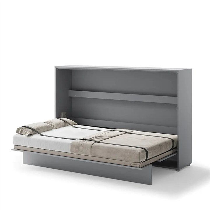 Lit escamotable horizontal blanc brillant BED CONCEPT