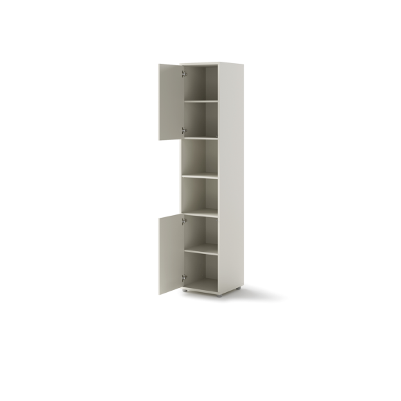 BED CONCEPT - Extension de rangement 2 portes pour lit escamotable vertical en 5 couleurs