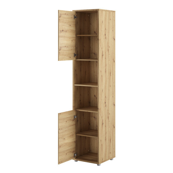 BED CONCEPT - Extension de rangement 2 portes pour lit escamotable vertical en 5 couleurs