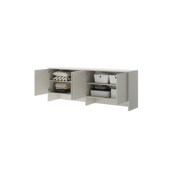 BED CONCEPT - Extension de rangement pour lit escamotable horizontal BC-05 en 5 couleurs