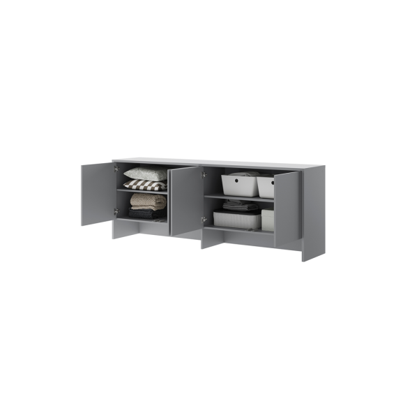 BED CONCEPT - Extension de rangement pour lit escamotable horizontal BC-05 en 5 couleurs
