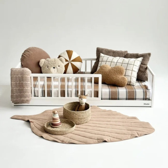 Lit junior Monty Bed 80x160 en blanc