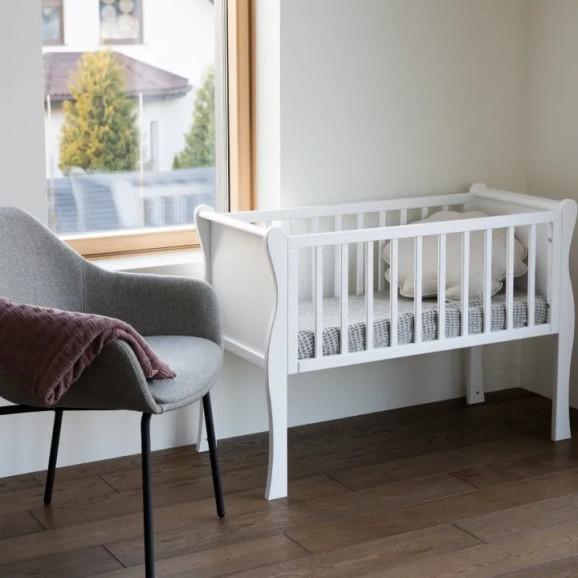 Noble Crib - Mini lit 40x90 - Blanc