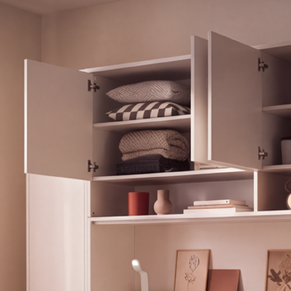BED CONCEPT - Extension de rangement pour lit escamotable horizontal BC-05 en 5 couleurs