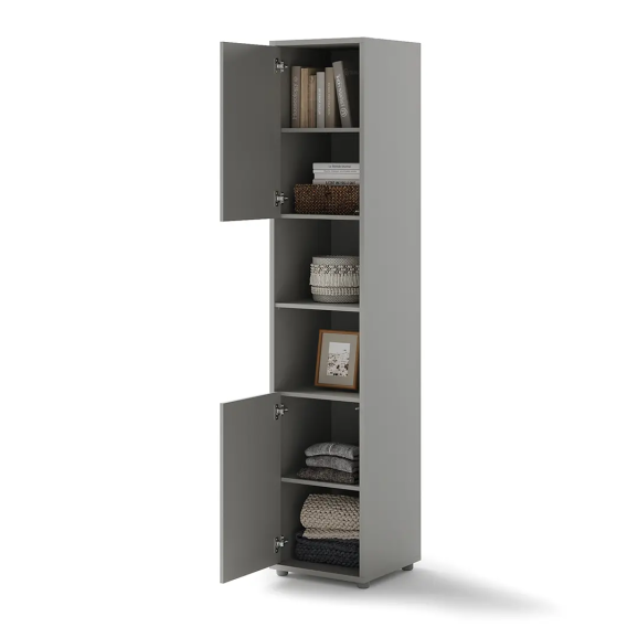 BED CONCEPT - Extension de rangement 2 portes pour lit escamotable vertical en 5 couleurs