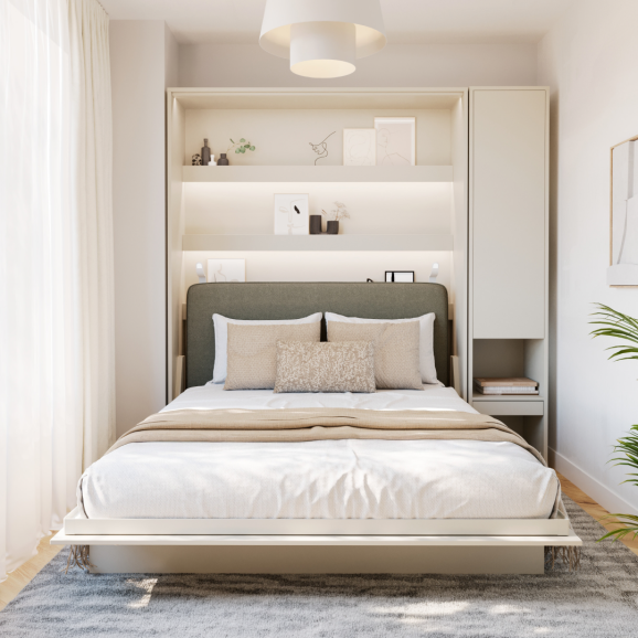 BED CONCEPT - Extension de rangement pour lit escamotable vertical en  5 couleurs