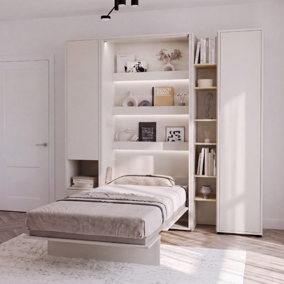 Lit escamotable vertical cachemire BED CONCEPT