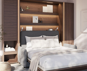 Extension lit escamotable vertical BED CONCEPT