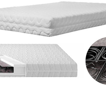 Matelas ALASKA 18 cm à ressorts Bonnell