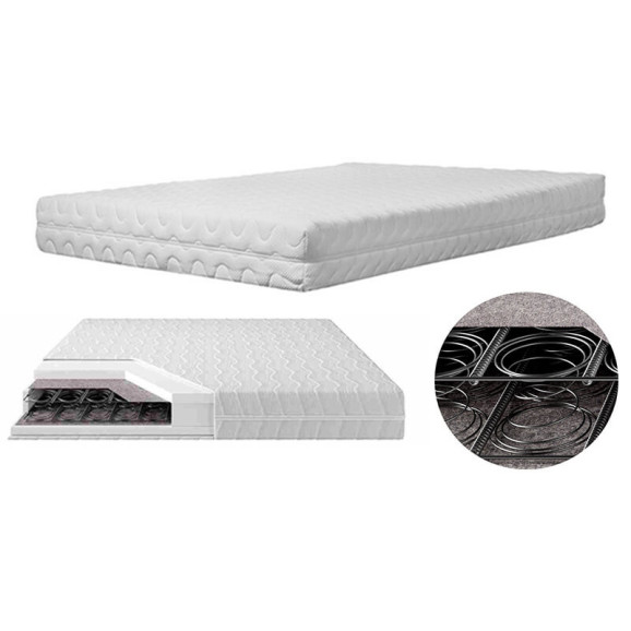 Matelas ALASKA 18 cm à ressorts Bonnell