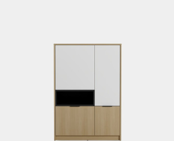 KANE - commode haute avec 4 portes