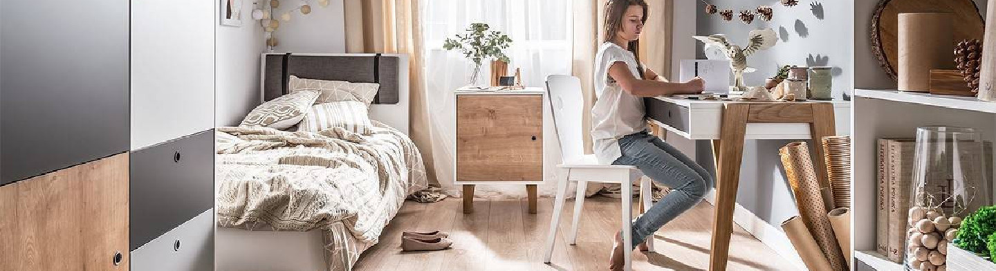 Chambre adolescent contemporaines : du mobilier élégant