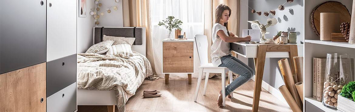Chambre adolescent contemporaines : du mobilier élégant