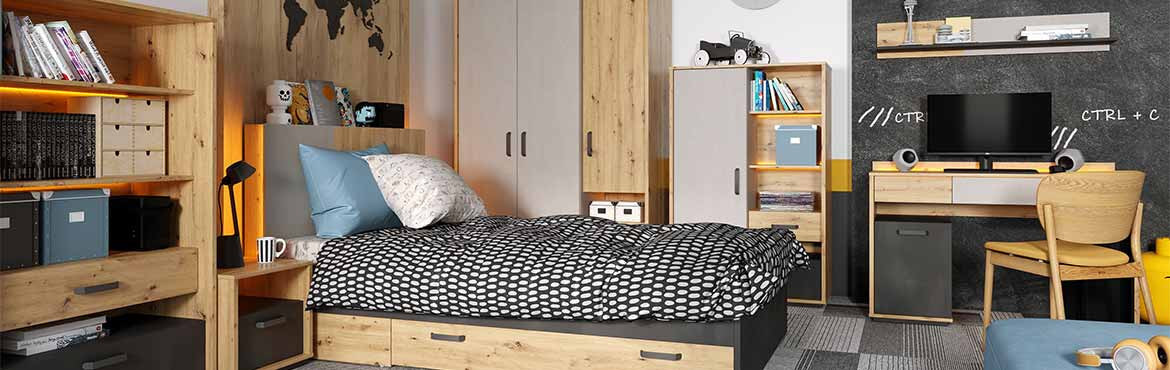 Collection QUBIC pour ado moderne et design | PetiteChambre