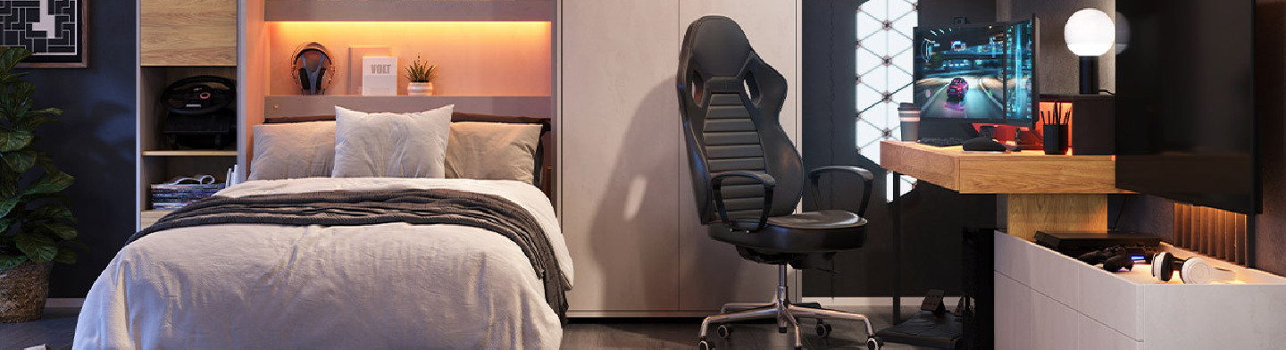 Collection TEEN FLEX | Chambre style gaming - PetiteChambre.fr