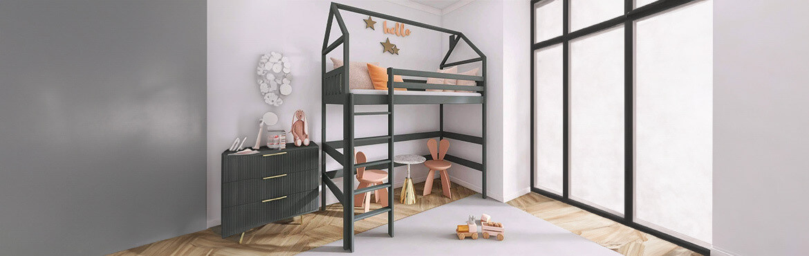 Lit Cabane superposé | PetiteChambre.fr