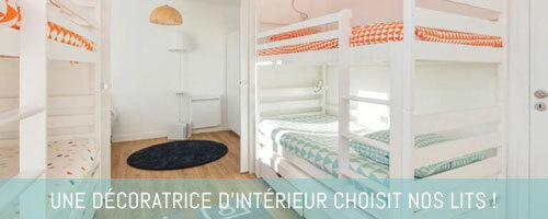 Une décoratrice d'intérieur choisit nos lits superposés pour une résidence secondaire