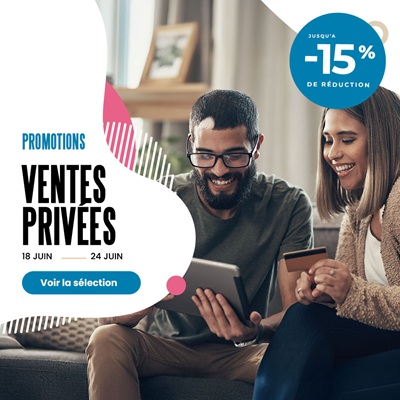 Profitez de nos ventes privées !
