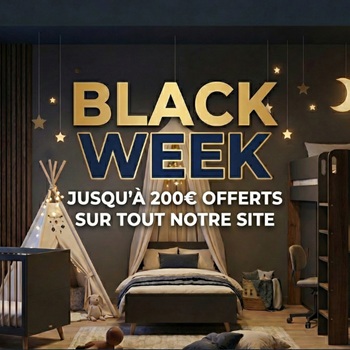 Retrouvez la semaine Black chez Petite Chambre