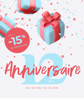 Jusqu'au 25 mai, profitez de 15% de réduction sur le mobilier pour chambre enfant et adolescent !